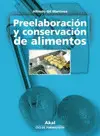 Preelaboración y Conservación de Alimentos