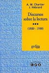 DISCURSOS SOBRE LA LECTURA (1880-1980)
