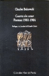 GUERRA SIN CESAR: POEMAS 1981-1984