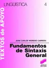 FUNDAMENTOS DE SINTAXIS GENERAL