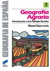 Geografía Agraria : Introducción a los Paisajes Rurales