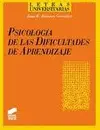 Psicología de las Dificultades de Aprendizaje