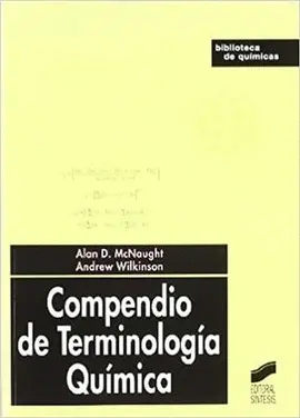 COMPENDIO DE TERMINOLOGÍA QUÍMICA