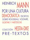 POR UNA CULTURA DEMOCRÁTICA