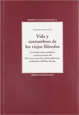 VIDA Y COSTUMBRES DE LOS VIEJOS FILÓSOFOS