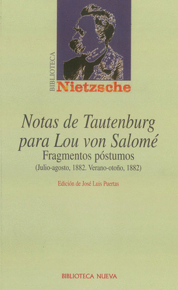 NOTAS DE TAUTENBURG PARA LOU VON SALOM