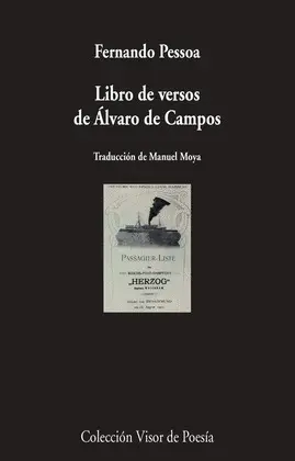LIBRO DE VERSOS DE ÁLVARO DE CAMPOS LIBRO DE VERSOS DE ÁLVARO DE CAMPOS