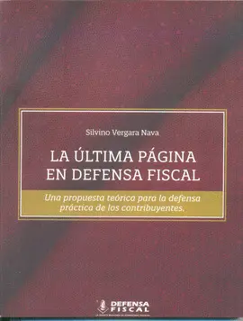 ÚLTIMA PÁGINA EN DEFENSA FISCAL, LA