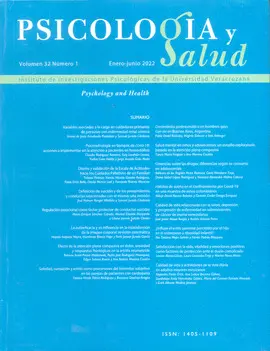 PSICOLOGÍA Y SALUD VOL. 32 NÚM. 1