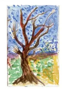 POSTER DEL DIARIO DE FRIDA KAHLO, ÁRBOL DE LA ESPERANZA