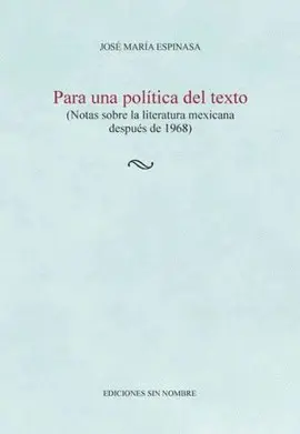 PARA UNA POLITICA DEL TEXTO