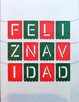 TARJETA FELIZ NAVIDAD