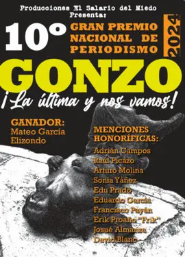 10° GRAN PREMIO NACIONAL DE PERIODISMO GONZO 2024