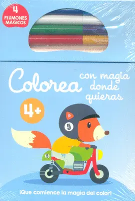 Colorea con Magia Donde Quieras 4 + Zorro
