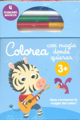 Colorea con Magia Donde Quieras 3 + Cebra