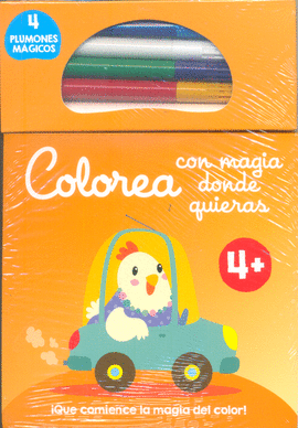 COLOREA CON MAGIA DONDE QUIERAS 4 + GALLINA