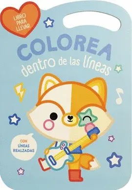 Colorea dentro de las Líneas. Zorro