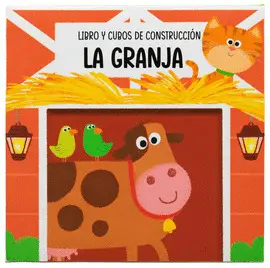 Libro y Cubos de Construcción. La Granja