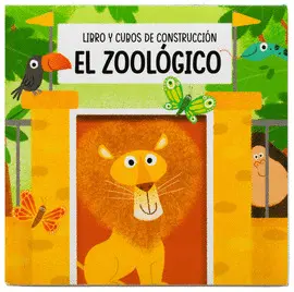 LIBRO Y CUBOS DE CONSTRUCCIÓN. EL ZOOLÓGICO