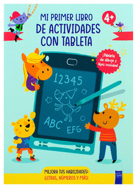 MI PRIMER LIBRO DE ACTIVIDADES CON TABLETA 4+ (AQUA)