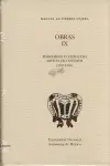 Obras Ix: Periodismo y Literatura, Articulos y Ensayos (1877-1894)