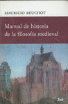 MANUAL DE HISTORIA DE LA FILOSOFÍA MEDIEVAL