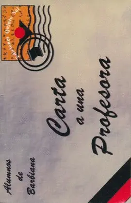 CARTA A UNA PROFESORA