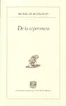 De la Experiencia