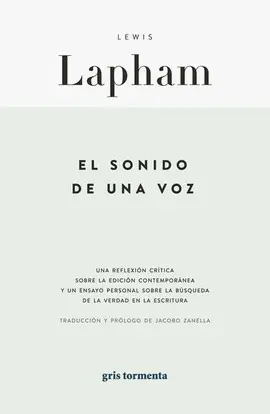 SONIDO DE UNA VOZ, EL