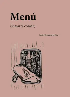 Menú (Viajar y Comer)