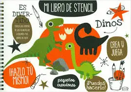 Dinos, mi Libro de Stencil