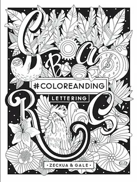 #COLOREANDING. LETTERING