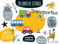 Transportes, mi Libro de Stencil