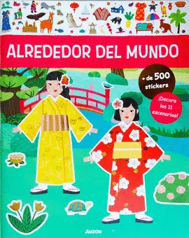 ALREDEDOR DEL MUNDO. LIBRO DE STICKERS