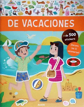 DE VACACIONES. LIBRO DE STICKERS